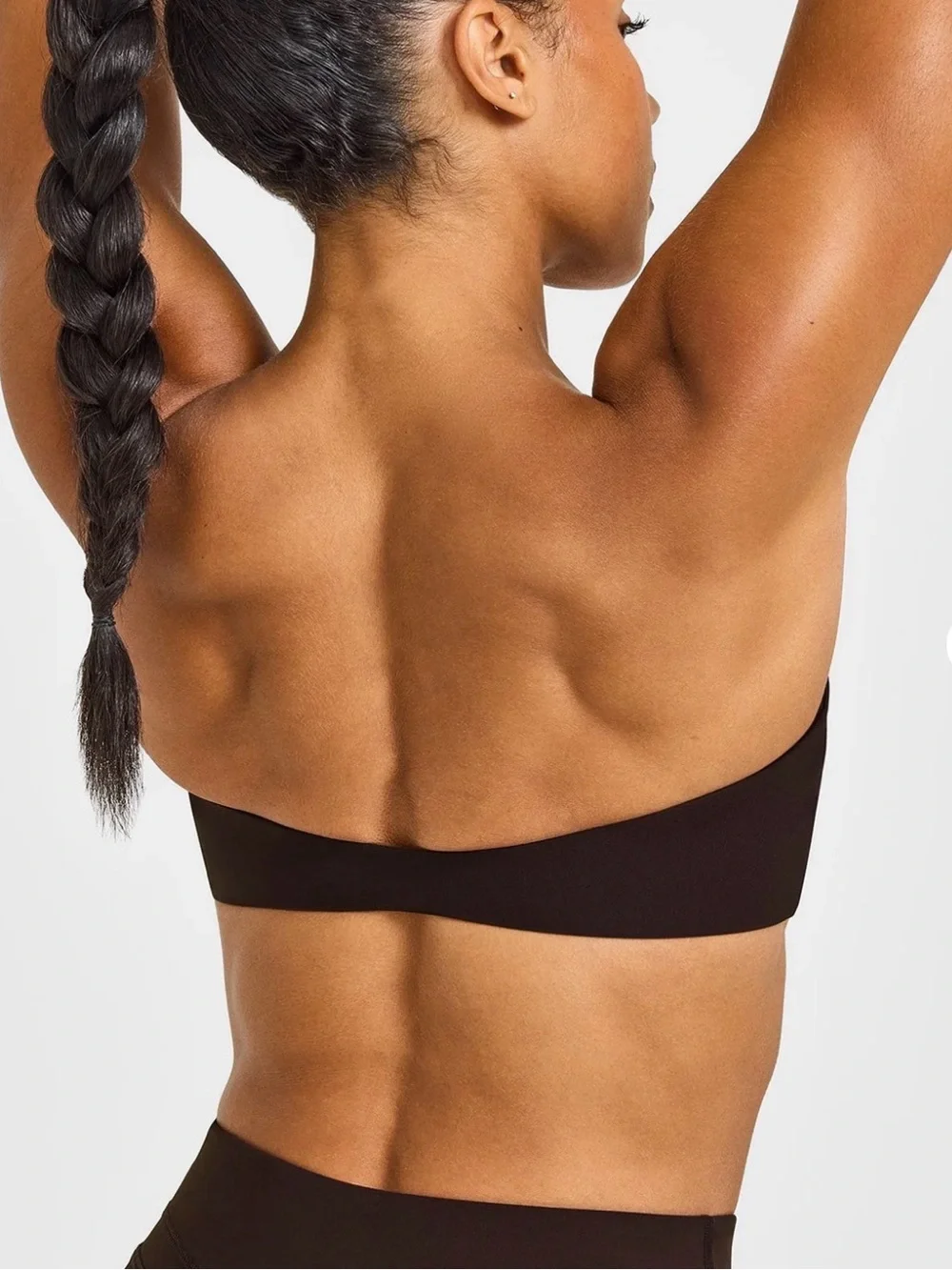 Oner Active UnifiedMove Micro Bandeau Bralette – Cocoa – XL – NWT